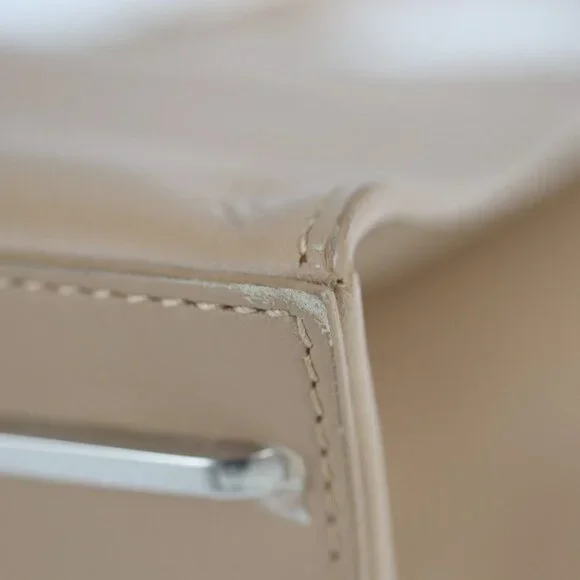 Balenciaga Handbag Leather Beige Silver Hardware Le Dis 2-Way - Picture 6 of 9